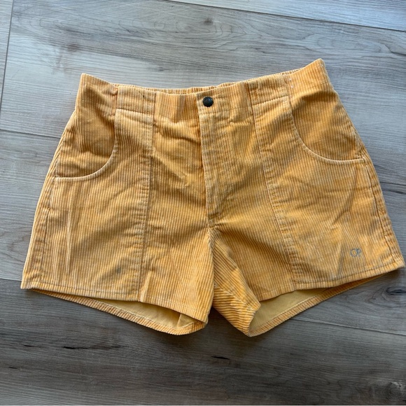 Vintage 80s Ocean Pacific Corduroy Surf Shorts Elastic OP